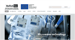 Desktop Screenshot of medtechwest.se